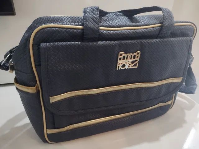Bolsa Maternidade Azul Marinho Emma Fiorezi - Foto 2