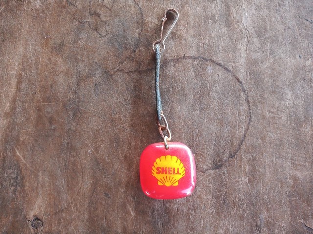 Chaveiro Shell antigo 