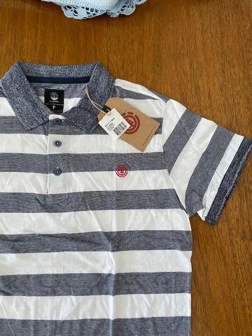 Camisa Polo Element Darwen Branca - Foto 3