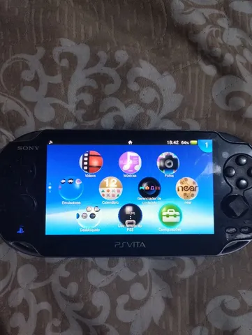 Console Playstation Vita Com Cartão 4GB Seminovo - Game X