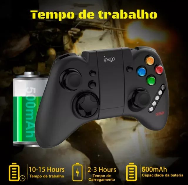 Controle Joystick Ipega 9021 Xbox Android Celular Pc Gamepad em