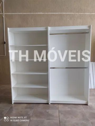 ESTANTE PRATELEIRA CABIDEIRO DUPLO 100% MDF **ENTREGA RÁPIDA**