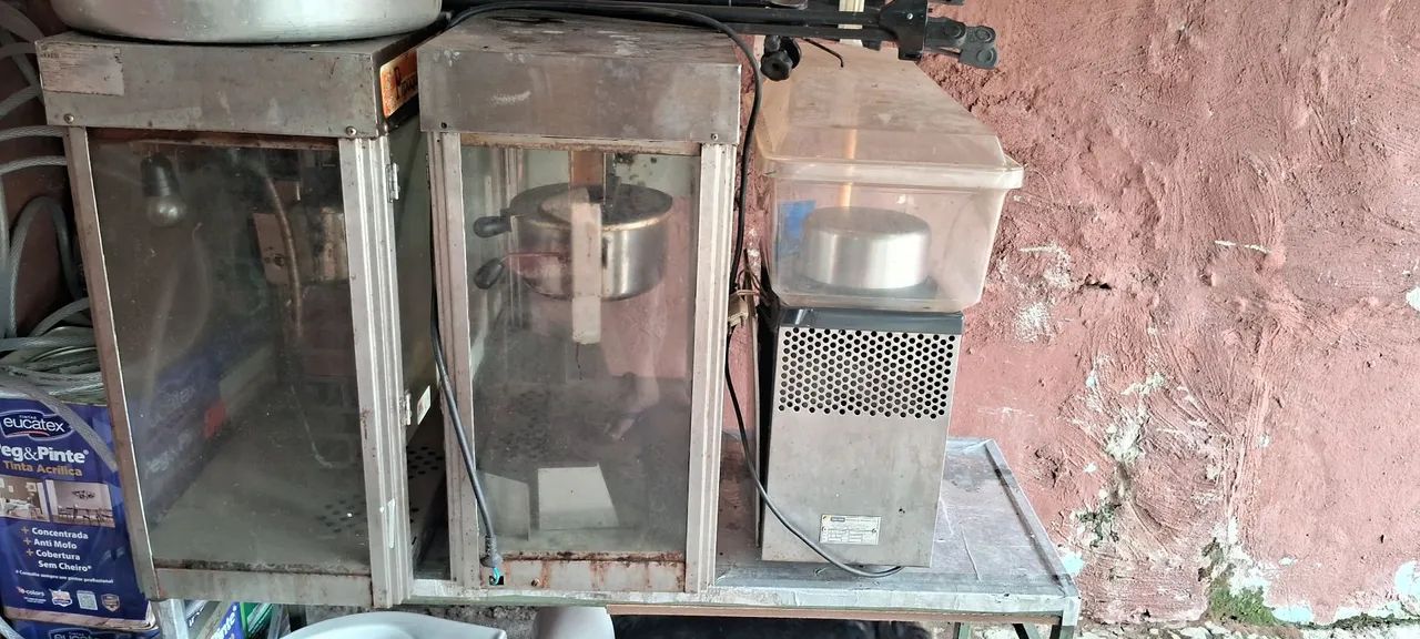 2 Máquinas de Pipoca Industrial e 1 suqueira - Foto 5