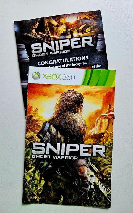 Jogo Sniper Ghost Warrior Xbox 360 original - Foto 3