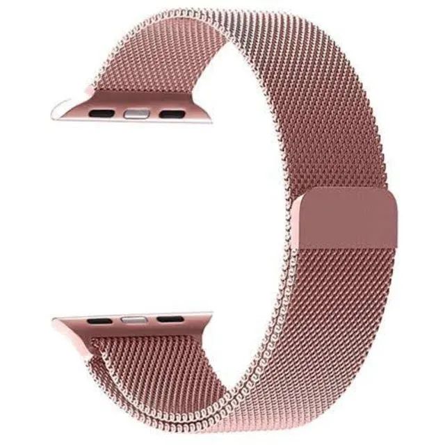 Pulseira Milanese Aço Inoxidável Magnética 40/42/44mm - Foto 5