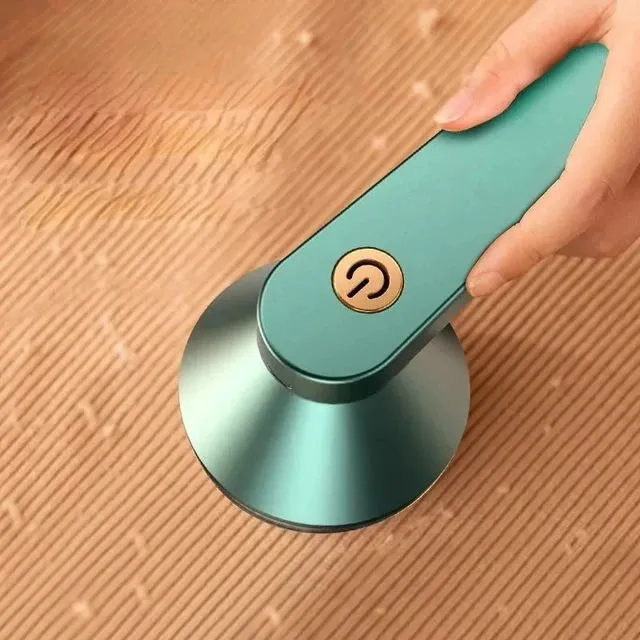 Removedor de bolinhas elétrico portátil, 6 cabeças de faca, recarregável USB