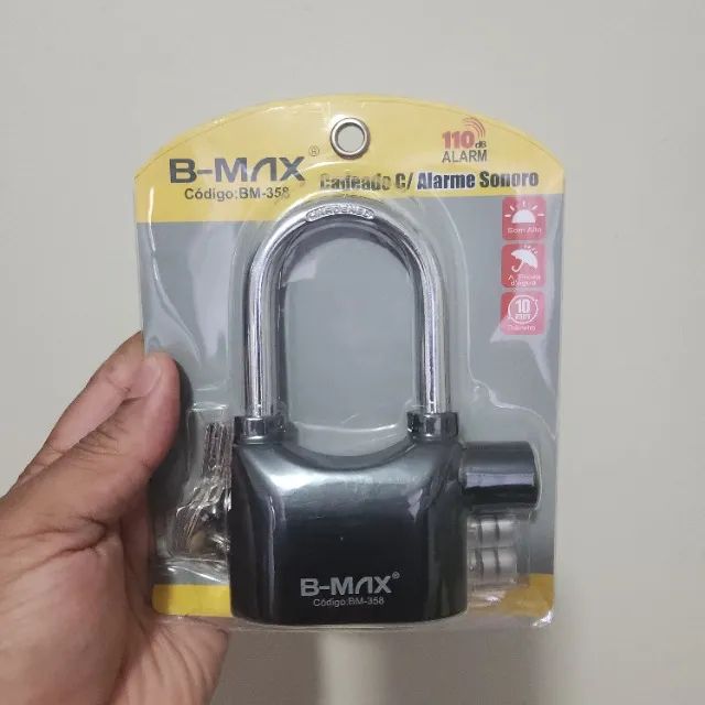 Cadeado com alarme sonoro - Foto 4