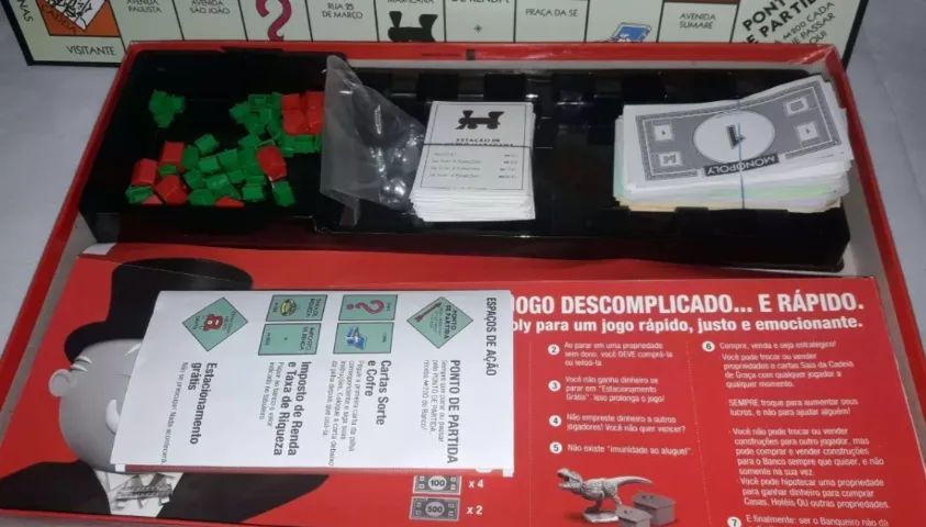 Jogo de Tabuleiro Monopoly - Completo e em Ótimo Estado (Usado) - Foto 2