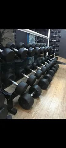 Dumbells, anilhas, Ketbells e mto mais  - Foto 4