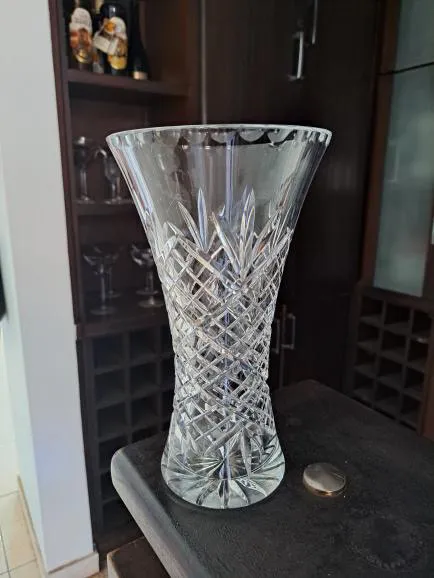 Vaso de Cristal Decorativo