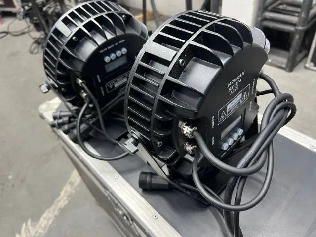 Kit com 10 parld 64 Slim 18 Leds 18w Rgbw  +CASE , outdoor Marca: Briwaxe - Foto 5