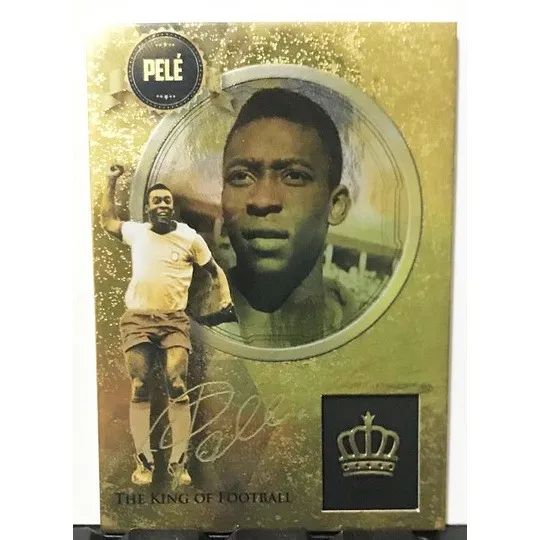 Cards Rei Pelé e Rainha Marta (DOIS CARDS)  DOURADOS - PANINI.