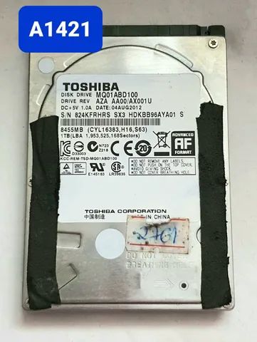 Placa Logica Hd 1 Tb Mq01abd100 - Cod. A1421