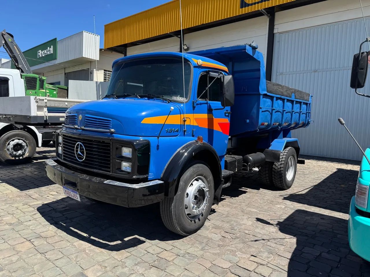 Caminhão mb1314 reduzido freio ar dir hid - Foto 3