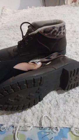 Bota de Couro Via Vip Tamanho 38 - Foto 4