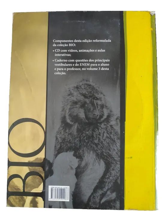 Livro de Biologia Volume 2 - Sônia Lopes e Sergio Rosso - Foto 2