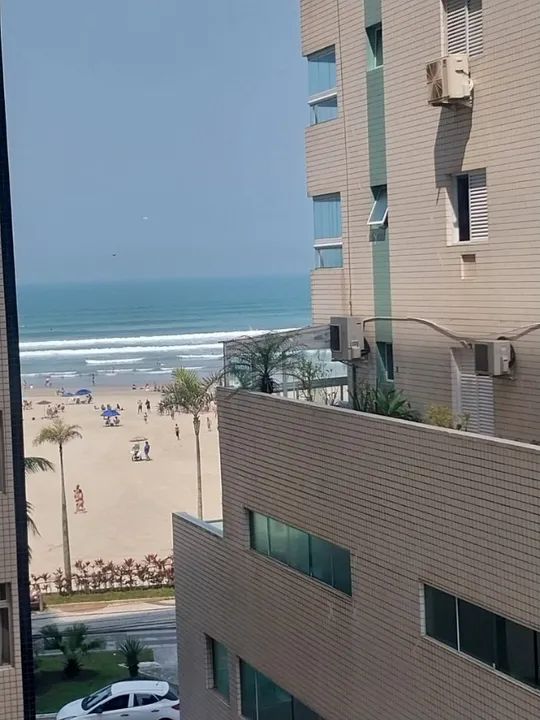 Kitnet **Pé na Areia e Vista Mar** Guilhermina-Praia Grande - Foto 6