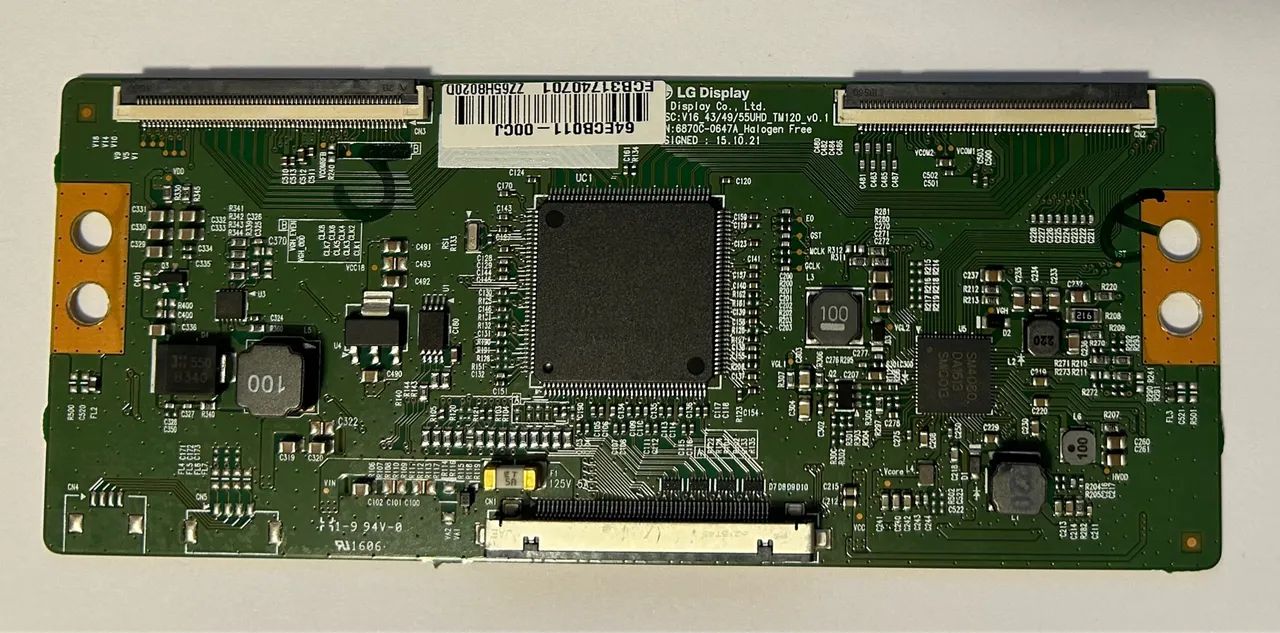 Placa T-Con TV LG 43 UH6100