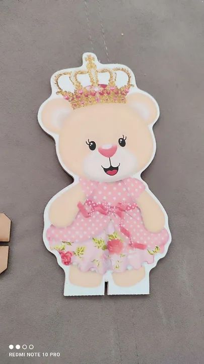 Display Ursinha Princesa  - Foto 4