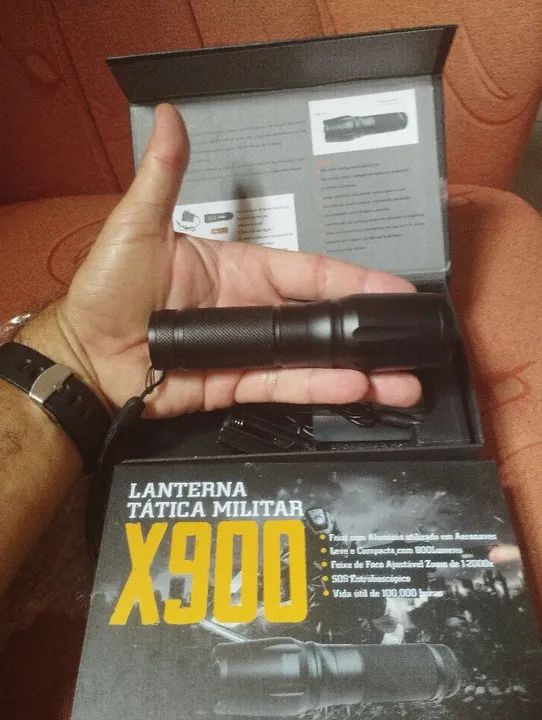 Lanterna potente X900 - Foto 2
