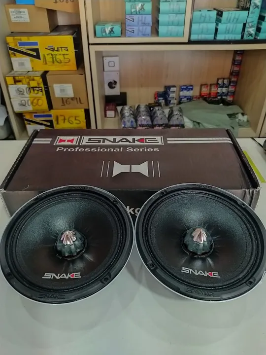 par de alto falantes snakes 6" polegadas 220rms cada lado