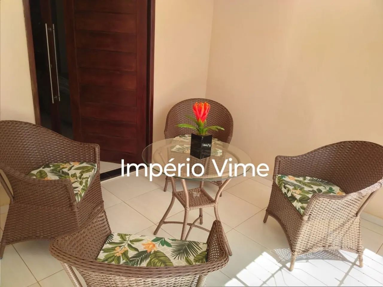 Móveis de vime e fibra sintética original - Foto 3