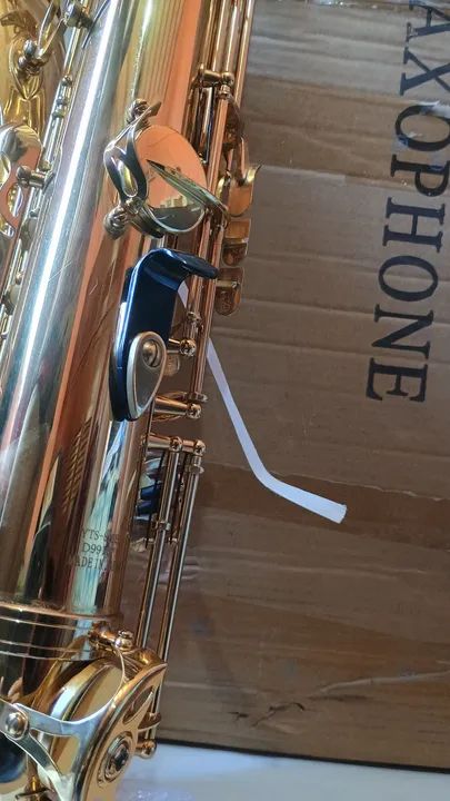 Saxofone profissional Yamaha outro nível  sax tenor similar 875ex - Foto 4