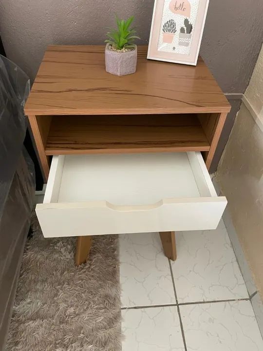 Mesa de Apoio Vip com 1 Gaveta - Foto 2