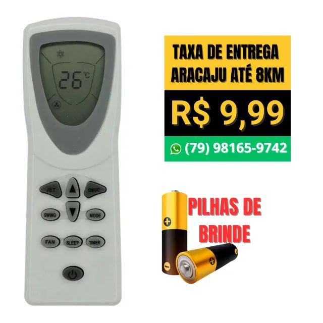 Controle Remoto Para Ar Condicionado Split Ambience Consul - Novo - Foto 3