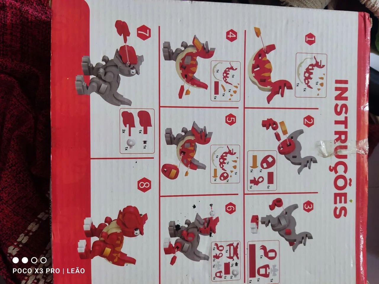 DINOSSAURO PARA MONTAR - Foto 2