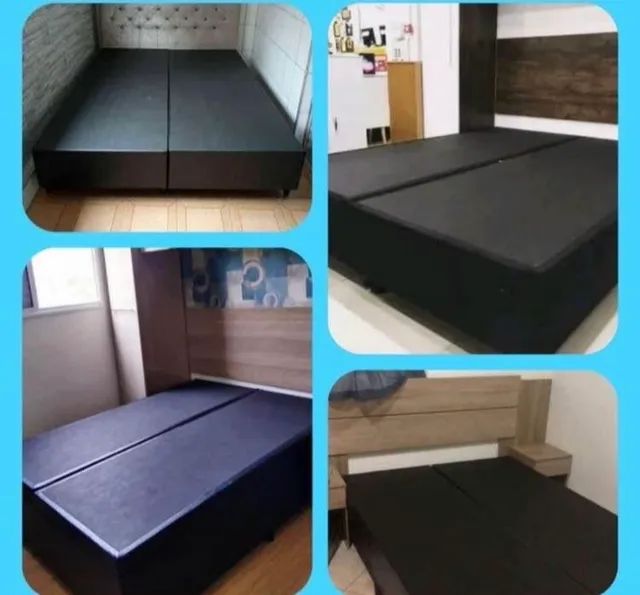Vendo!  Base Box Casal bipartida  - Foto 3