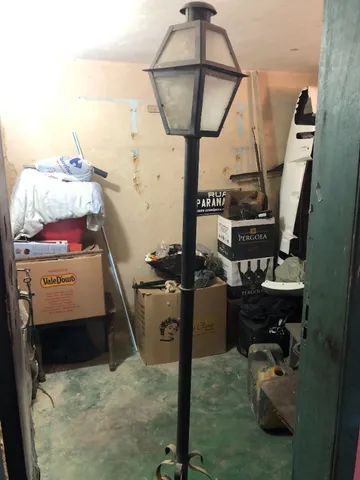 Poste Luminária para Jardim Externo, Colonial, Preto 1,90 altura - Foto 2