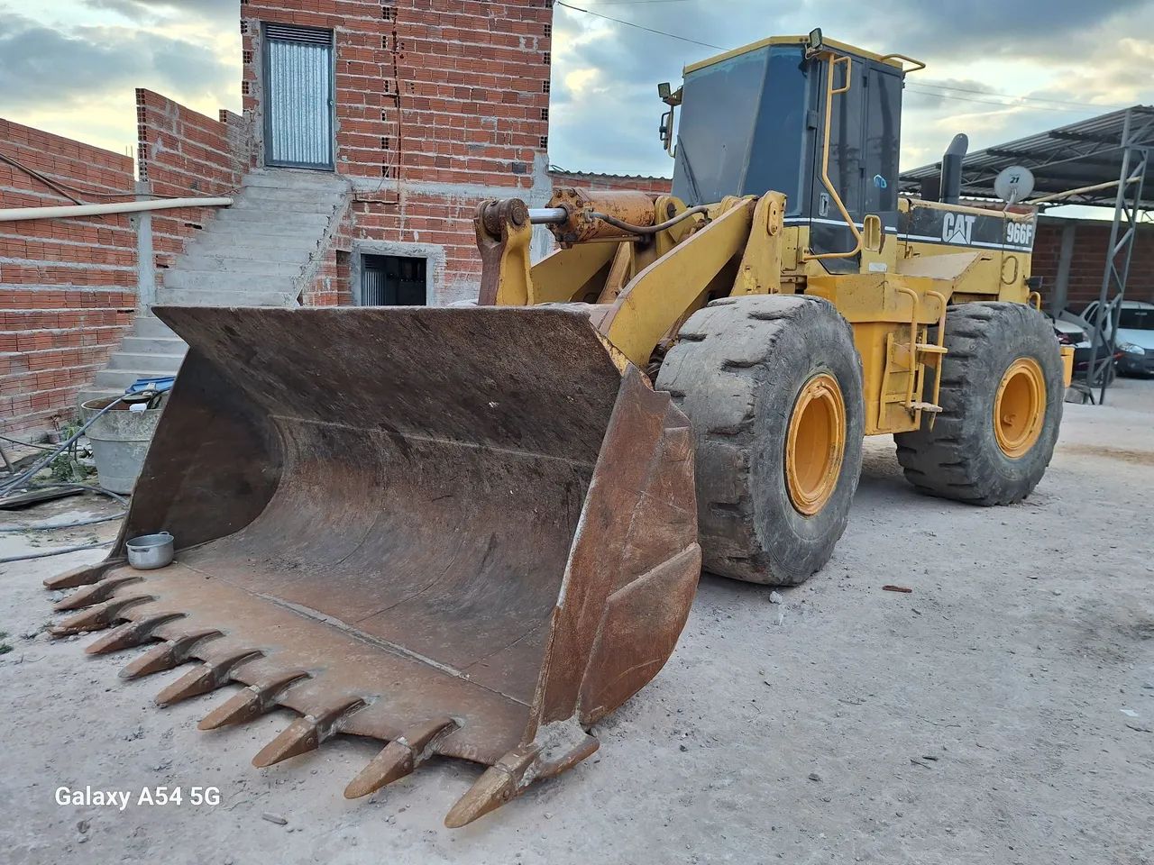 Pa carregadeira cat 966F - Foto 2