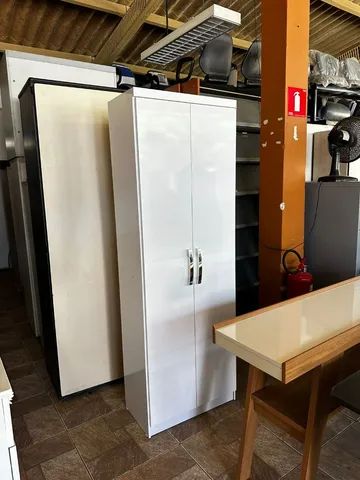 Armário 2 portas multiuso- branco
