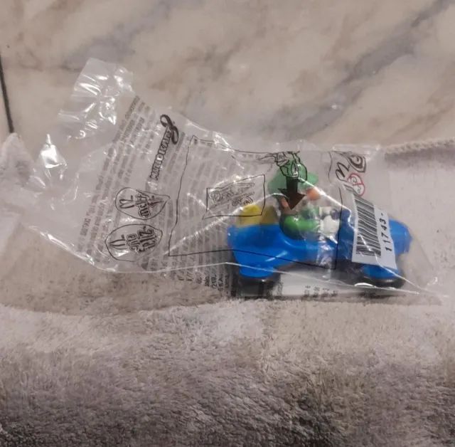 Carrinho Super Mario Kart 8 - Luigi (McDonald's / Produto Novo) - Foto 3