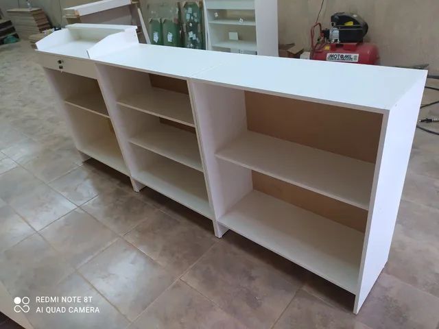 Balcão caixa + balcão fechado MDF  - Foto 2