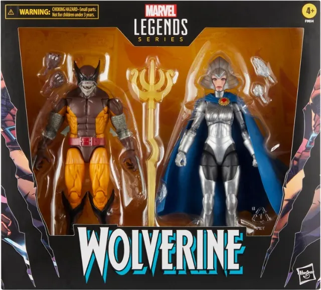 Wolverine e Lilandra Marvel Legends - Lacrado