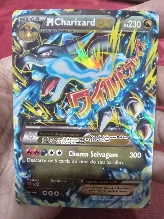 Outlet Pokemon Mega charizarx EX