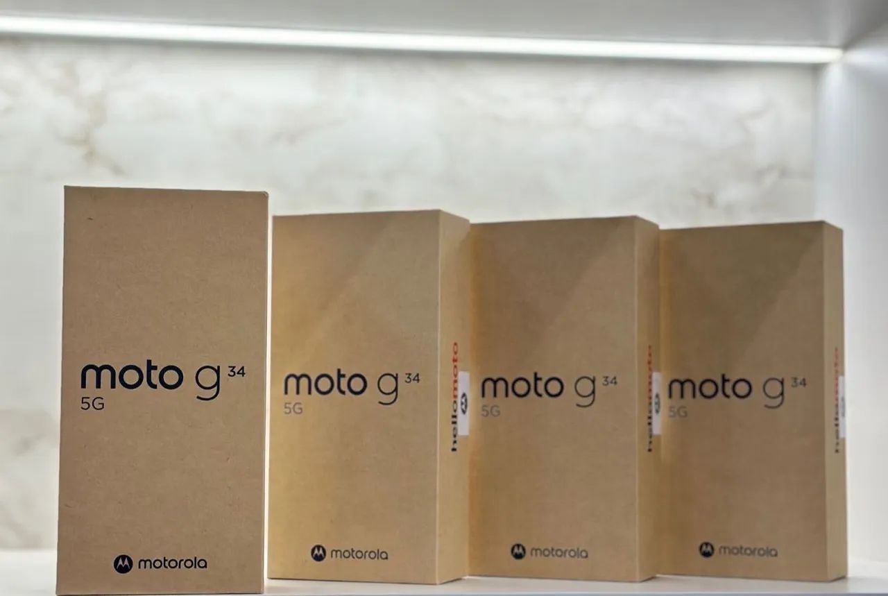Moto G 34 5G 256gb 8gb ram Novos - Lacrados