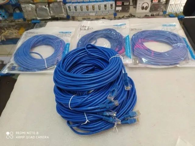 Cabo de rede LE-306 20 Metros (JK eletrônicos)