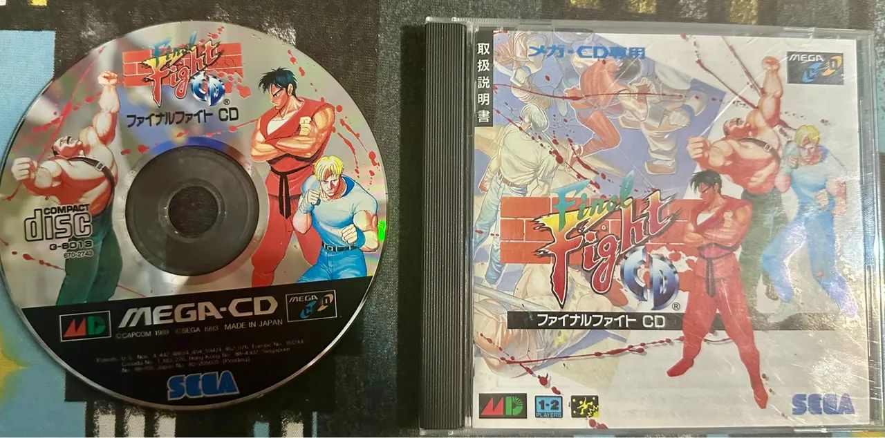 Final fight Cd original japonês completo. 
