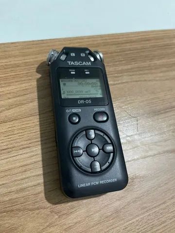 Gravador de áudio Tascam DR-05