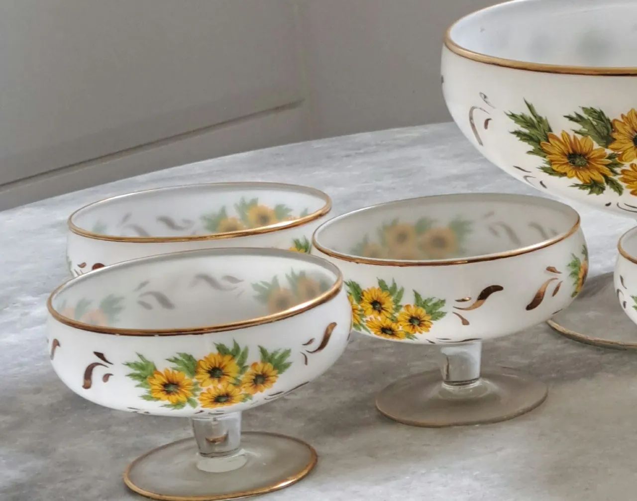 Compoteira com seis taças  - Foto 4