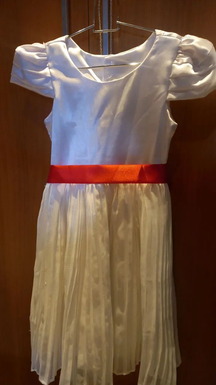 Vestido de festa infantil 