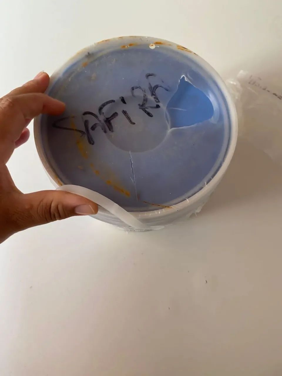 TINTA DECORCOLORS Cimento Diamantado Aveludado Safira 3,2kg - Foto 2