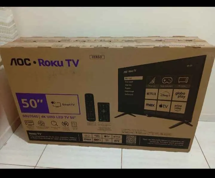 Smart TV AOC Roku 50" 4K UHD LED