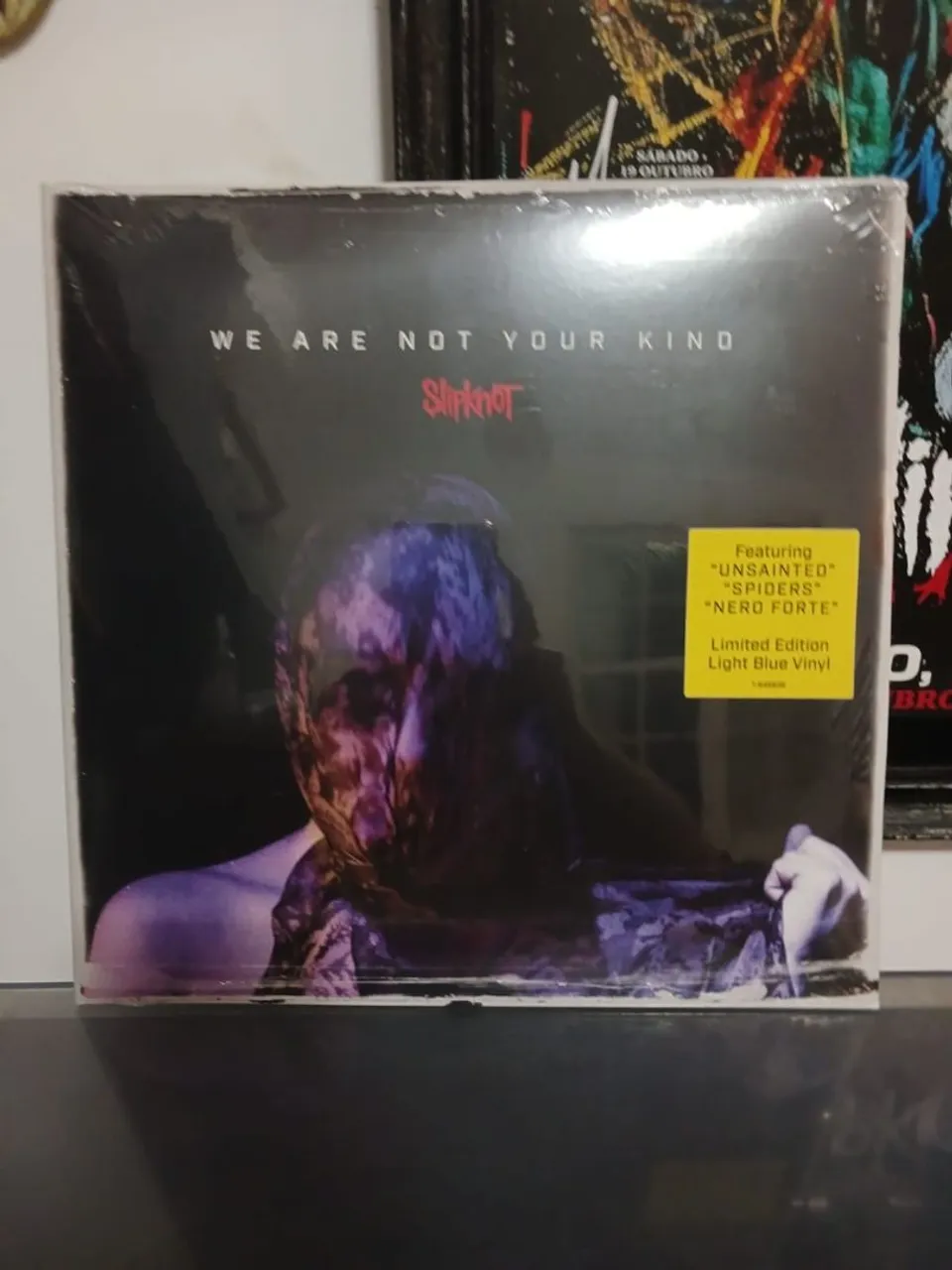 Lp Vinil Slipknot - We Are Not Your Kind (Vinil Azul Claro)