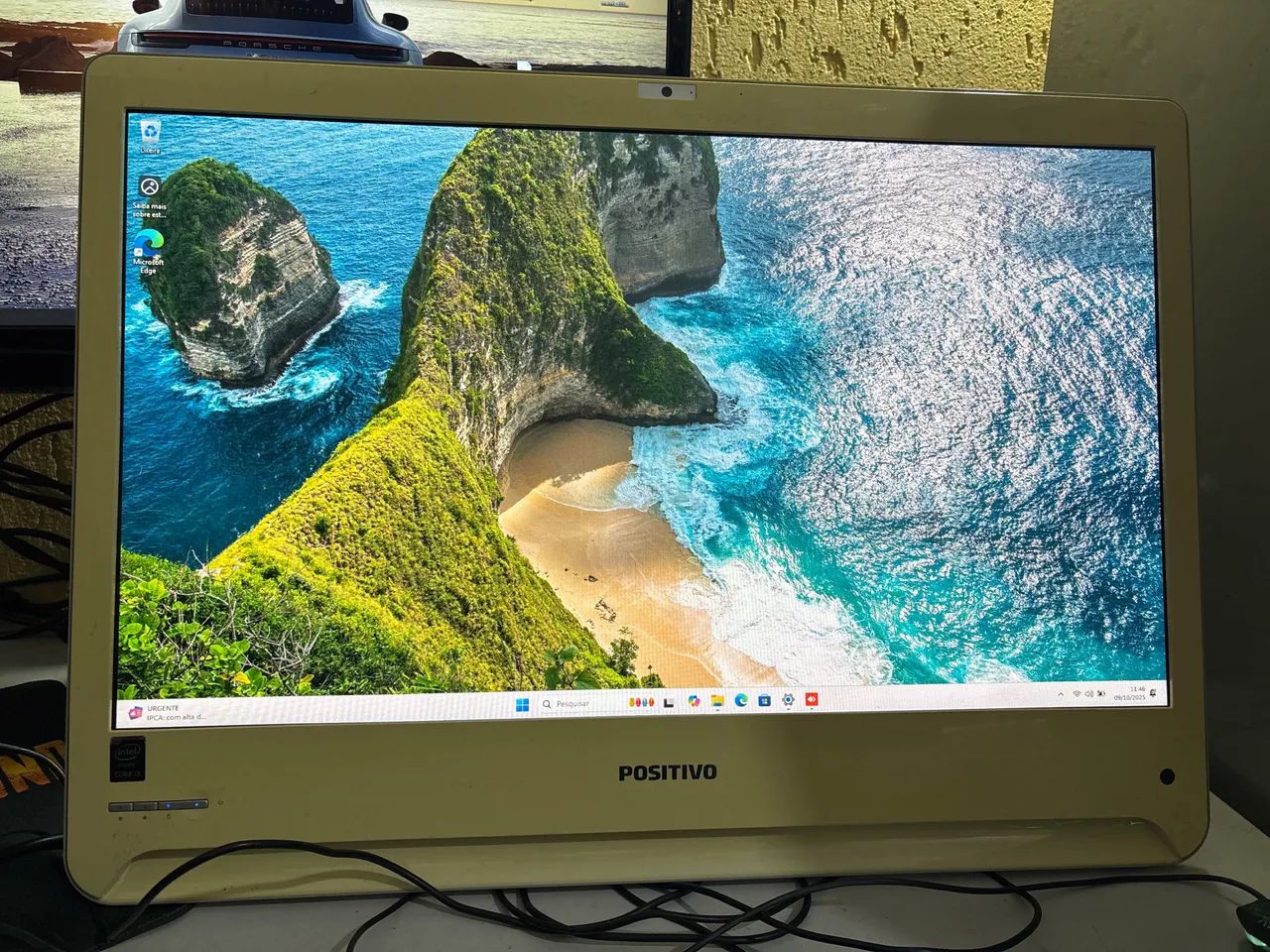 All in one Positivo master i5 5ger/4/500GB Tela 23,6 FHD LED