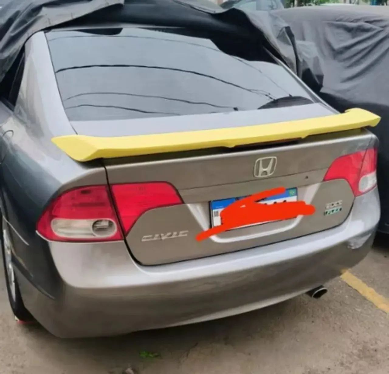 Aerofolio Traseiro Honda Civic Spoiler