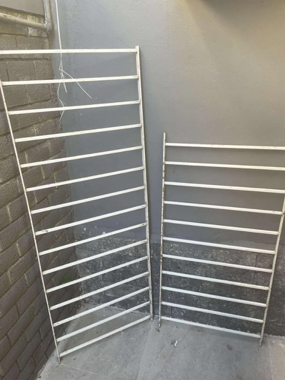 Grade de ferro 60,5 x 163cm e 60,5 x 123